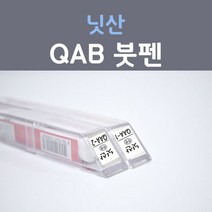 제일케미칼 닛산 QAB 화이트 주문+펄컬러 붓펜 자동차 차량용 카 페인트, 2개, 8ml