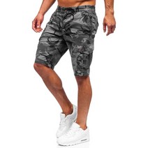 남자 카고 포켓 건빵 반바지 5부 밴딩 여름 편한 작업용 유니클로 카모 플라주 대체