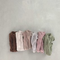 아기 후리스 조끼 백일 돌아기 유아 아동 플리스조끼