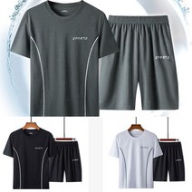 사계절 실내 헬스장 여름 상의 하의 반팔 반바지 운동 노멀 블랙