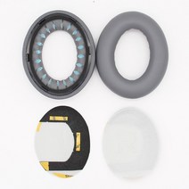 이어패드 헤드셋 bose 700 nc700 헤드폰 메모리 폼 쿠션 교체용 고품질 가죽 케이스, 짙은 회색