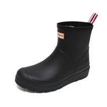 헌터 헌터 오리지널 플레이 숏 첼시 레인부츠 장화 블랙 WFS2020RMA-BLK
