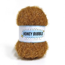 [니뜨] 허니버블수세미실 (90g), 38_브라운, 1개