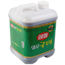 도매 업소용 삼화 맑은국간장 13L 삼화, 1개