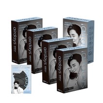 에어데이즈보건용마스크씨타입(KF94)(대형), 1매입, 블랙, 50개