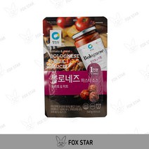 청정원 싱글파우치 볼로네즈 파스타소스 140g, 10개