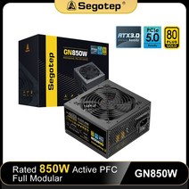 SegotepGN 650W 750W 850W 전원 공급 장치 PC 활성 PFC 80 플러스 게이머 마이닝 컴퓨터 노트북용 골드 서버, [03] 850W