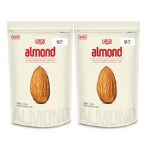 너트리 캘리포니아 알큰생아몬드 500g+500g, 1개, 500g + 500g
