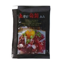 소문난육회소스 간장맛 40g 100개입 1박스, 100개