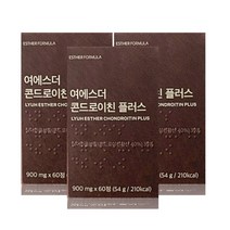 여에스더 콘드로이친 플러스 60정(1개월분) 보스웰리아 뼈영양제 관절영양제, 3박스