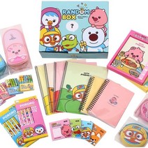 영프라자 룰루랄라 문구세트 랜덤발송, 옐로우, 1세트