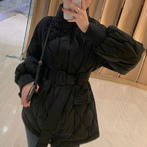 20대 30대 40대 여성 벨티드 하이넥 숏패딩 브랜드 가을 겨울