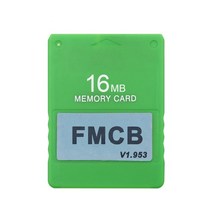 FMCB v1.953 카드 메모리 PS2 플레이 스테이션 2 무료 McBoot 8MB 16MB 32MB OPL MC 부팅 프로그램, 한개옵션1, 02 GN-16
