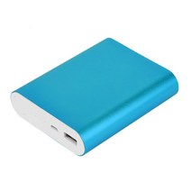셀프정비 대용량 USB 외부 백업 배터리 충전기 4x18650 휴대폰 충전용 케이스 1PC 핫, 03 파란