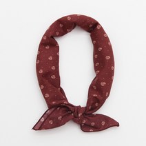 에스랑제이 남성 면 쁘띠 사각 스카프 MSN36