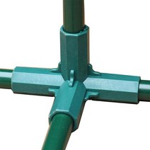 비닐하우스 미니비닐하우스 텃밭 베란다비닐하우스 틔운 식물 천막 구조 조인트 커넥터 플라스틱 파이프 프, 02 02