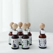 더허브샵 에센셜오일 차량용 방향제 송풍구 클립형 디퓨저 17ml, 집중력로즈마리 x 2