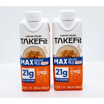 테이크핏 내몸에 핏한 단백질 플랜 맥스 초코맛 음료, 24개, 250ml