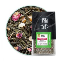 Tiesta Tea Green Tea 티에스타 프르츠 파라다이스 딸기 파인애플 그린티 잎차 16oz(454g)