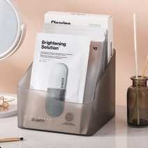 인터바겐 마스크박스 마스크보관함 화장품보관박스 다용도보관박스 수납박스, 블랙