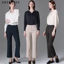 쉬즈미스 솔리드 부츠컷 트임 슬랙스 택가격 128000원
