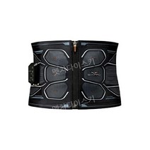 SIXPAD EMS 파워슈트 코어 벨트 복근 홈트레이닝 저주파운동기구 복부 패드 트레이닝, 블랙, L