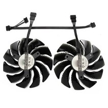 88 mm pld09210s12hh t129215su кулер для видеокарты для 기가바이트 gtx 1050 1060 1070 ti gv-rx570 580 aoru, 2개
