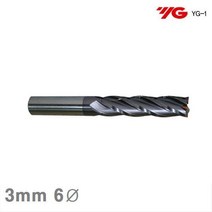 와이지원 4F Ticn코팅롱엔드밀 3mm 6파이 15 60 (1EA)