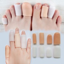 손가락 발가락 상처 보호 물집 예방 실리콘 골무 바느질 엄지 검지 고무 손 악기 방수 1P, 스킨, 오픈형
