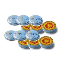 메종브아시에 T2 시트러스 볼 오렌지 레몬 라임 캔디 435g Maison Boissier Bonbons Boule Agrumes, 6팩