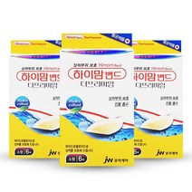 JW중외제약 하이맘밴드 더프리미엄 소형 6매, 3개
