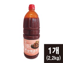 쿠즈락 닭강정소스 2.2kg 닭강정 매콤달콤소스 [코리아타임스퀘어], 1개