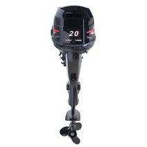 선외기 Hangka 2 스트로크 HP 장거리 동력 보트 엔진 선외 모터, 01 Manual Short Shaft