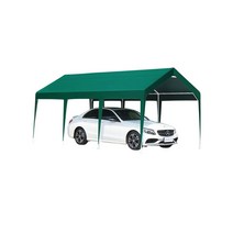 SI 대형 주차 캐노피 차량용 어닝 파고라 주차장, 베이지 3x6m