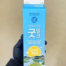 부산우유농협 굿모닝 굿밀크 1L x 3개, 종이박스포장
