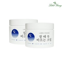 [라벨영] 쇼킹잘때꼭바르는크림 2개올인원수면크림수분+영양+보습, 단품