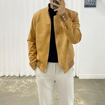 아도르클래식 클래식 데일리 2컬러 스웨이드 자켓