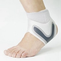 발목반깁스 족저근막염보조기 발등아대 발목 보호대 통기성 폴리 에스테르 섬유 운동 염좌 남성 여성 압축 발목 지원 스포츠 안전, 왼쪽 흰색, l