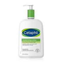 세타필 CETAPHIL 바디 모이스처라이저 16 oz 2개 모든 피부 타입 민감성 적합 보습 무향 저자극 논코메도제닉, NEW 20oz 세타필