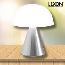 미국 직구 렉슨 미나 L 미니램프 LH65 수유등 스탠드 조명, 유광 실버