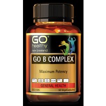 [뉴질랜드직구] Go Healthy B9 B7 B2 고 비 컴플렉스 60capsules 1pack, 수량, 상세참조