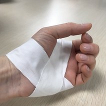 스포츠테이핑 러너스 R테이프 손목 손가락 테이핑 보호대 발목서포트 격투기 근육 보호, 화이트 8롤 1박스(3.8센치 x 9.1M )