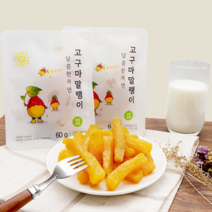 해남 고구마 말랭이 100% 국산 아기 반건조 말린 고구마 60gx10팩, 60g, 60g x 10봉