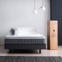 [보루네오] 엘리브 이지슬립 롤팩매트리스 킹 sy670, 화이트