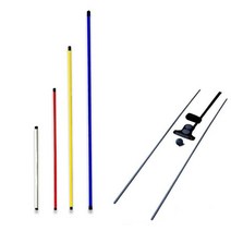 다양한길이 얼라이먼트스틱 에이밍스틱, 120cm, 파랑_120cm