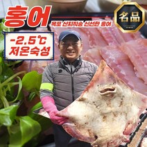 서해 바다 참홍어 500g (약한/중간/강한 숙성) 2-3인분 당일손질 저온 발효, 국산 참홍어 250g (약한숙성) (1-2인분)