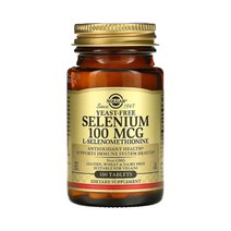 솔가 셀레늄 이스트 프리 100mcg 100정, 100개, 1팩