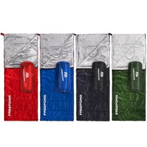 프리폼 하계용 침낭 동계용 사계절 캠핑 기본형 머미형, 1개, 침낭 기본형 레드