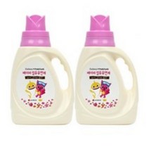 베비언스 핑크퐁 베이비섬유유연제 본품, 1500ml, 2개