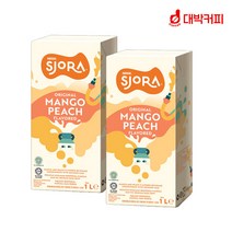 네슬레 스조라 망고피치 농축액 1L 2개, 단품, 단품